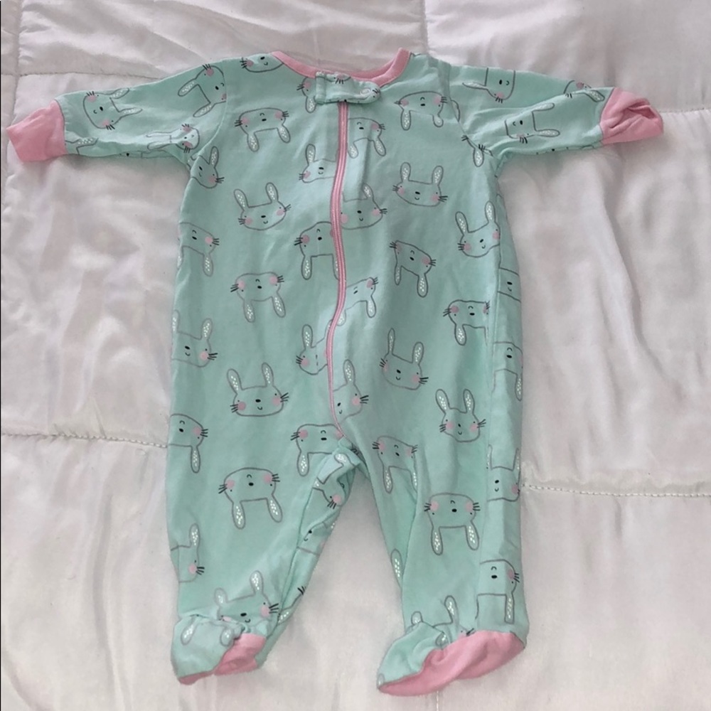 Gerber newborn pajama.